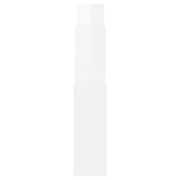 Estante cubo de pared contrachapado blanco brillo 80x15x78,5 cm - Vetonek