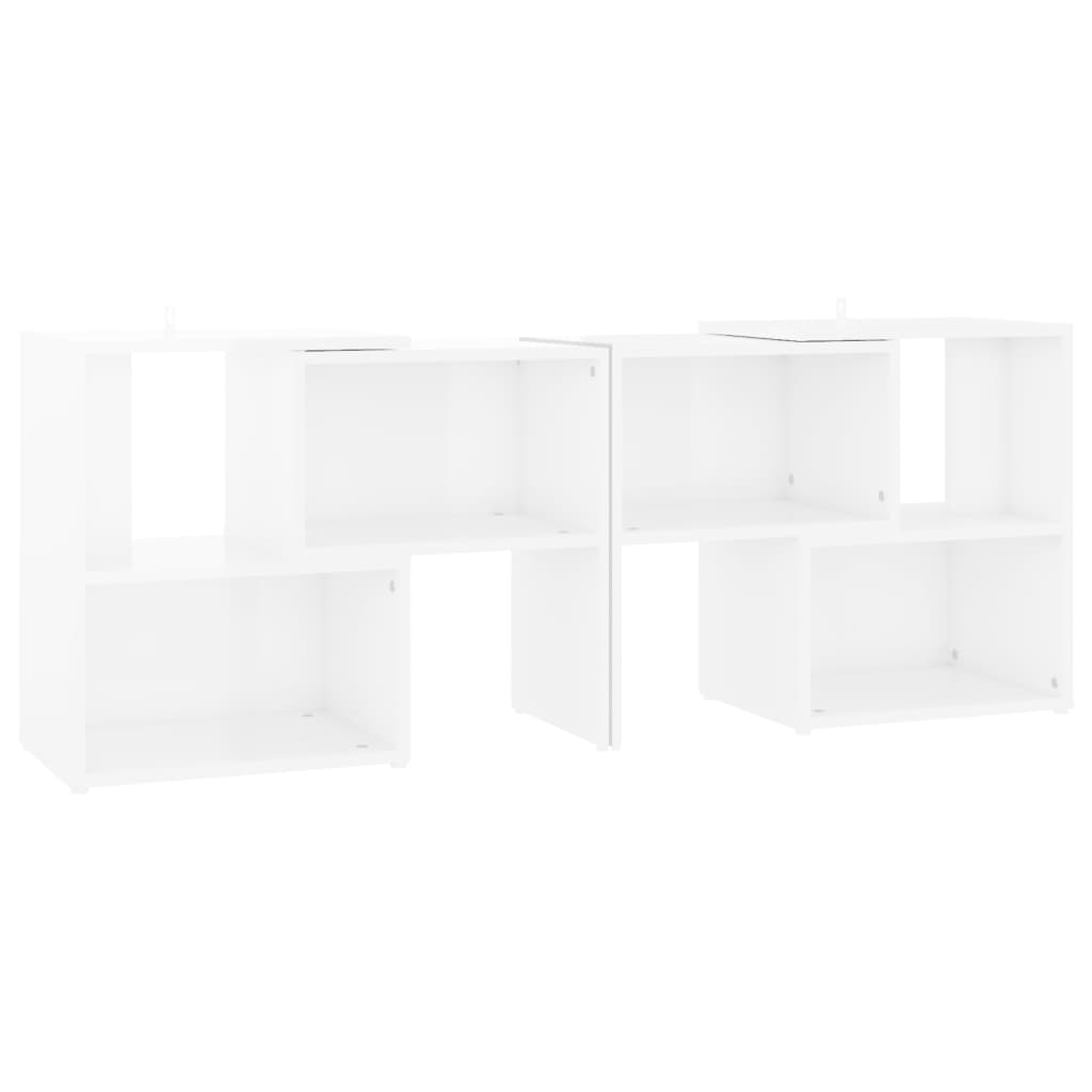 Mueble para TV de madera blanco 104x30x52 cm vidaXL