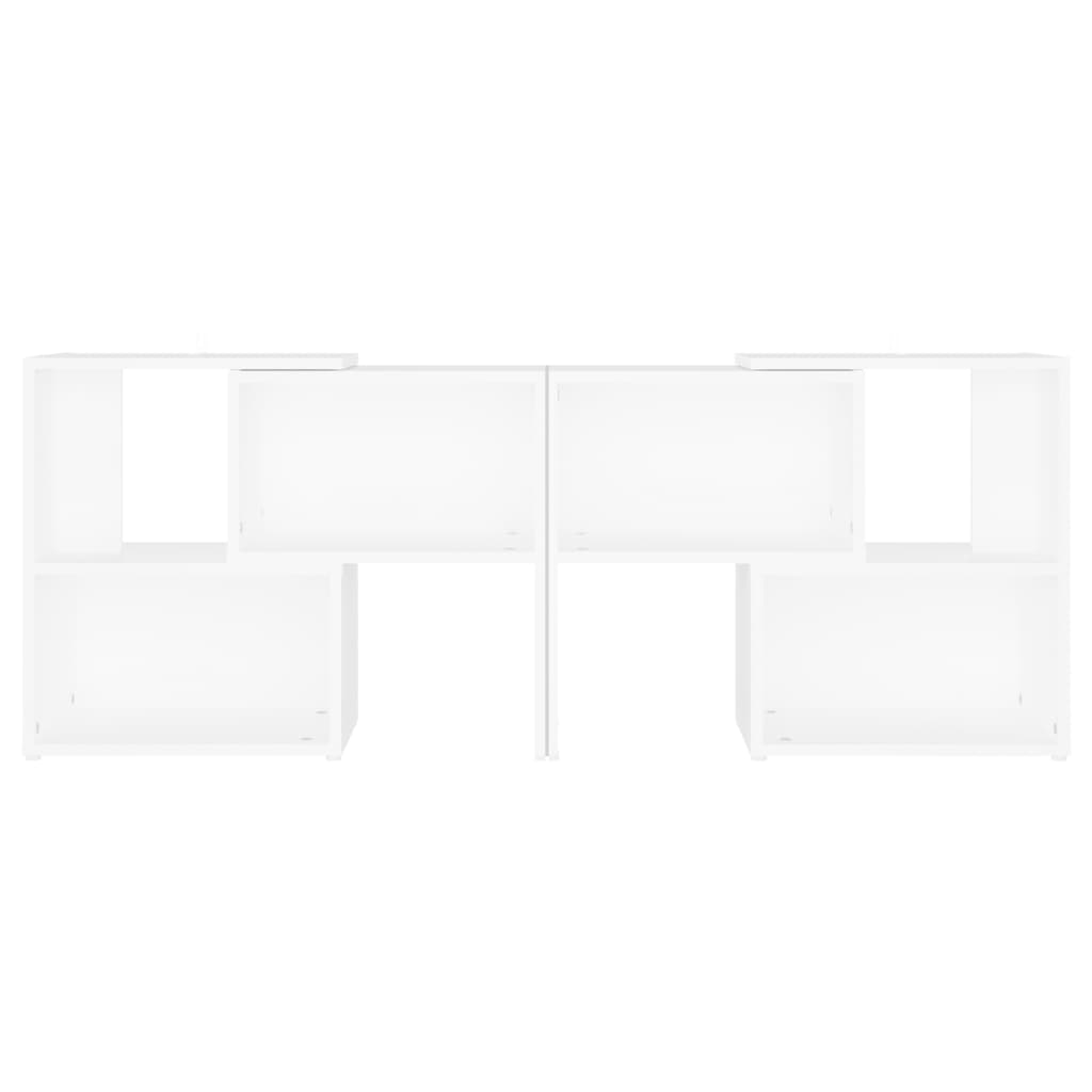 Mueble para TV de madera blanco 104x30x52 cm vidaXL