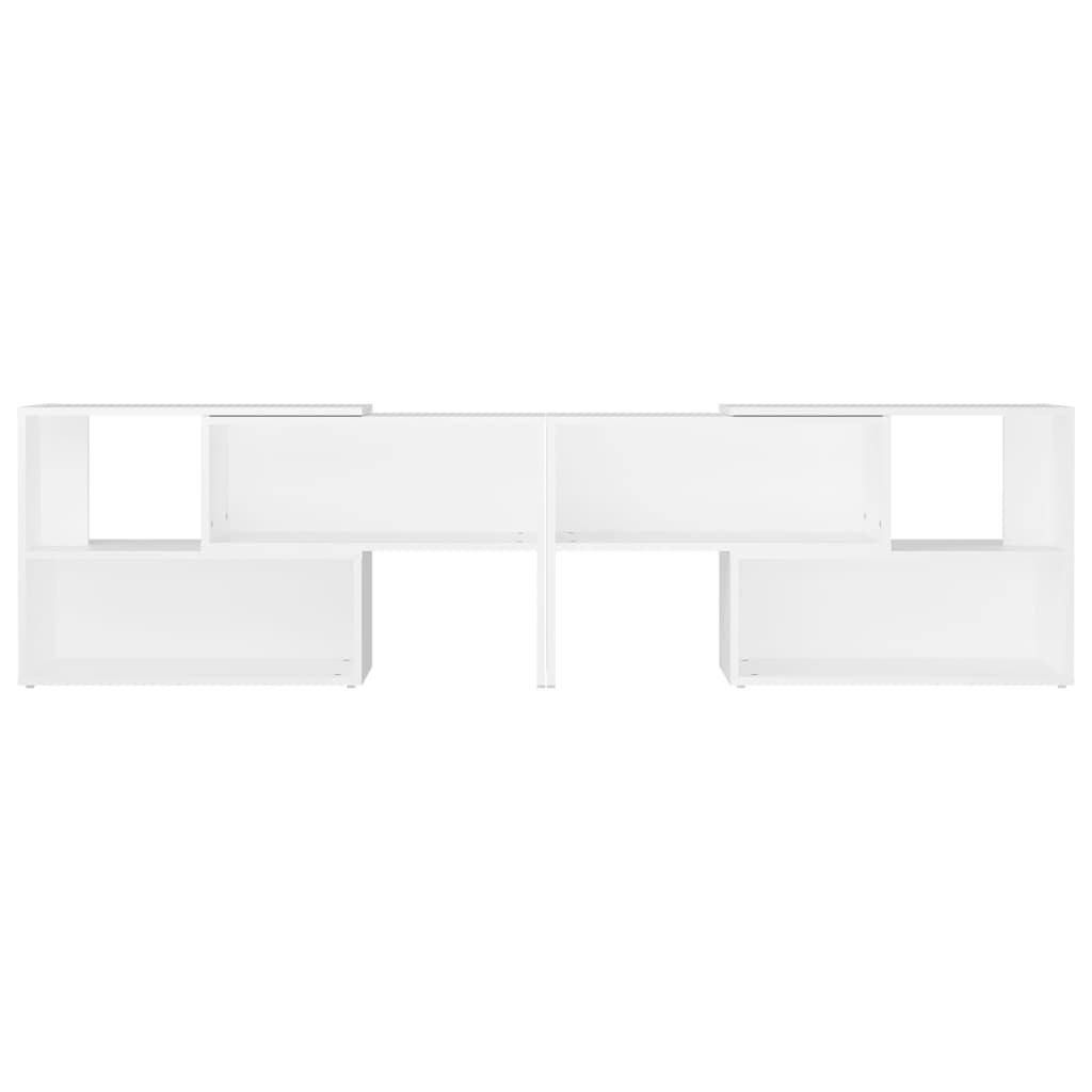 Mueble de TV madera blanco 149x30x52 cm vidaXL