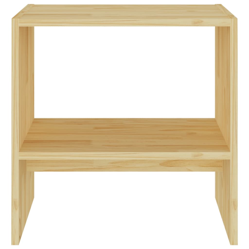 Mesitas de noche 2 uds madera maciza de pino 40x30,5x40 cm vidaXL