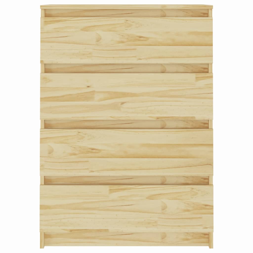 Mueble auxiliar madera maciza de pino 60x36x84 cm - Vetonek