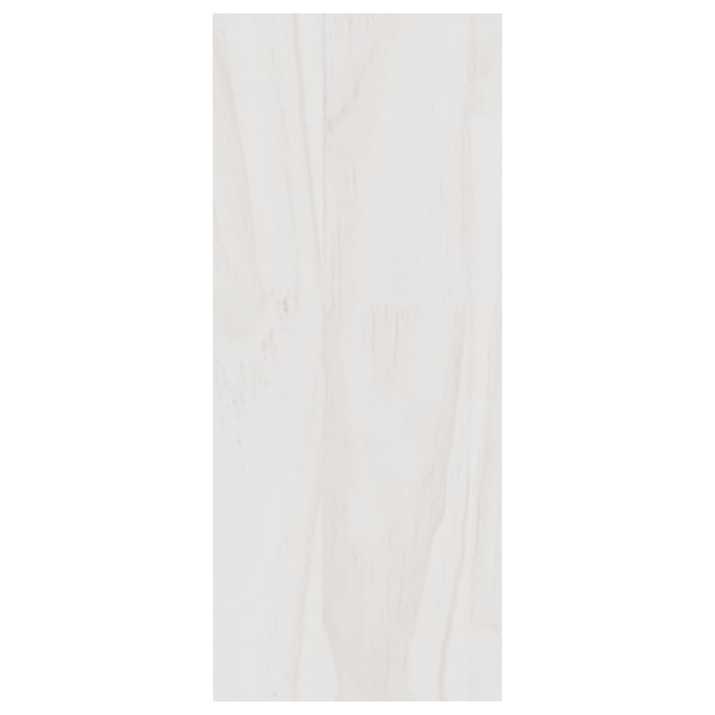 Estantería madera maciza de pino blanco 40x30x71,5 cm - Vetonek