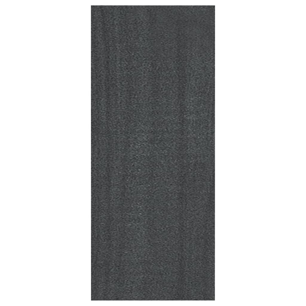 Estantería madera maciza de pino gris 40x30x71,5 cm v8357 - Vetonek
