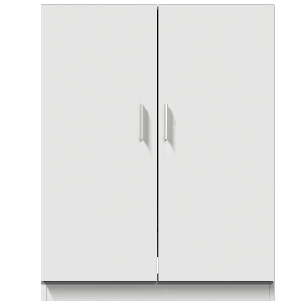 White washing machine cabinet 71x71.5x91.5 cm v9606 - Vetonek