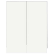 White washing machine cabinet 71x71.5x91.5 cm v9606 - Vetonek
