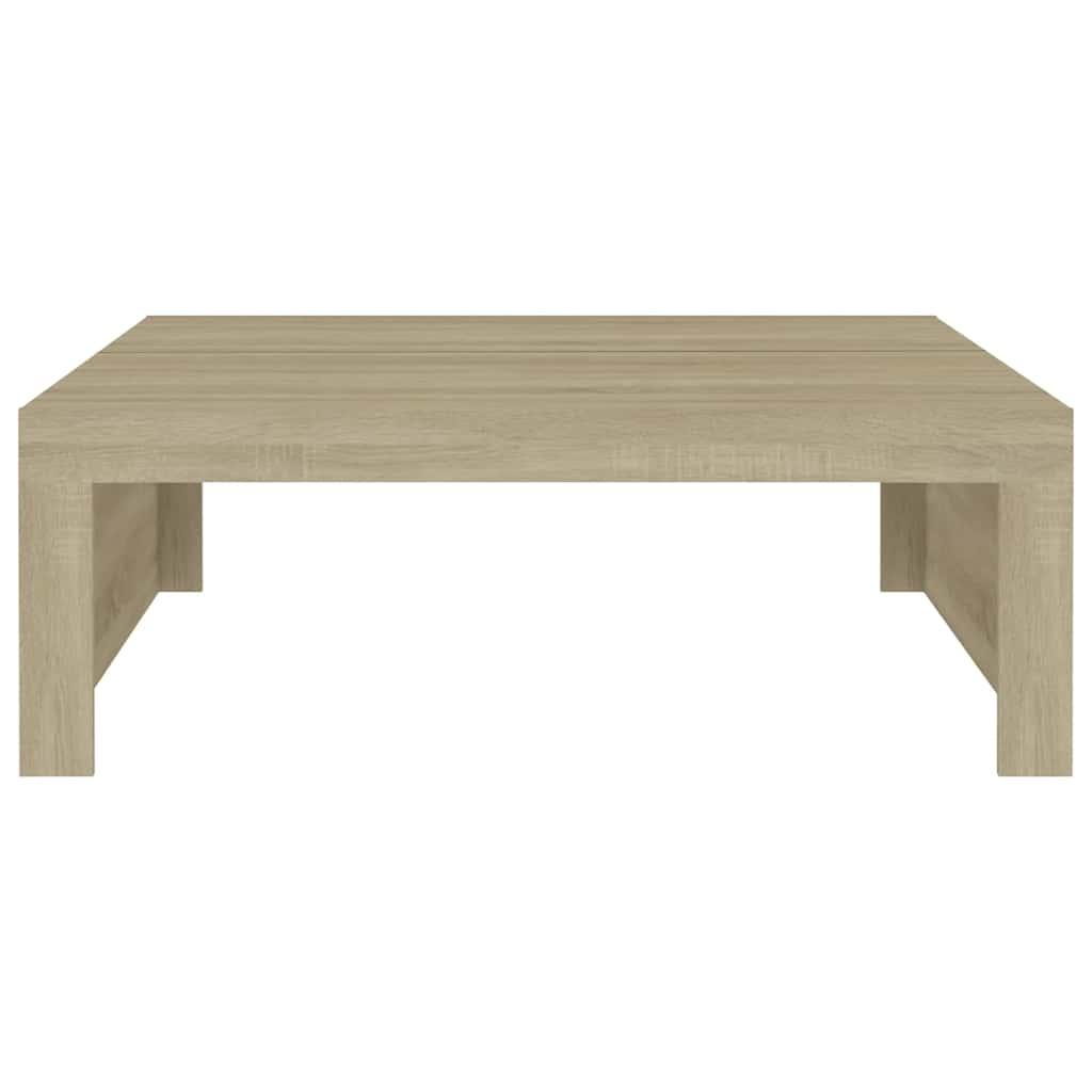 Mesa de centro madera roble Sonoma 100x100x35 cm vidaXL