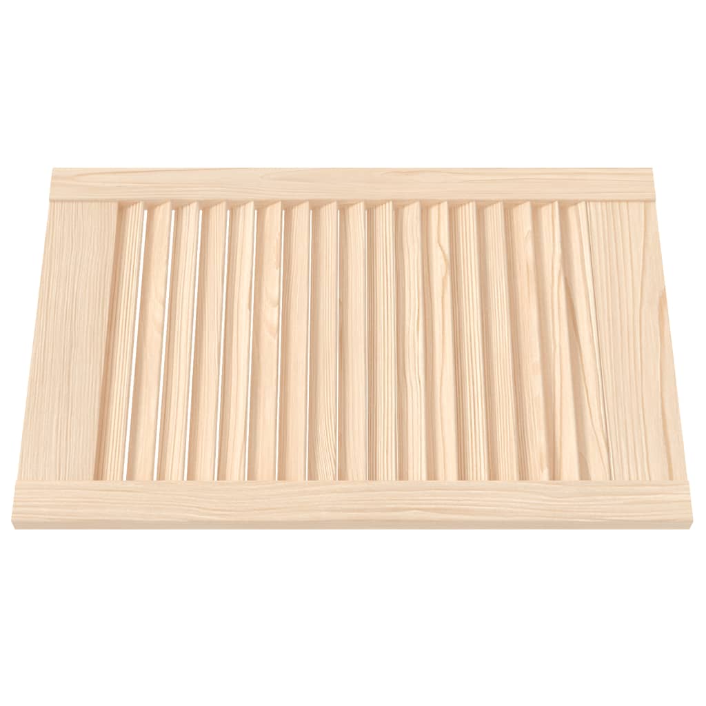 Puerta de armario de lamas madera de pino maciza 61,5x39,4 cm