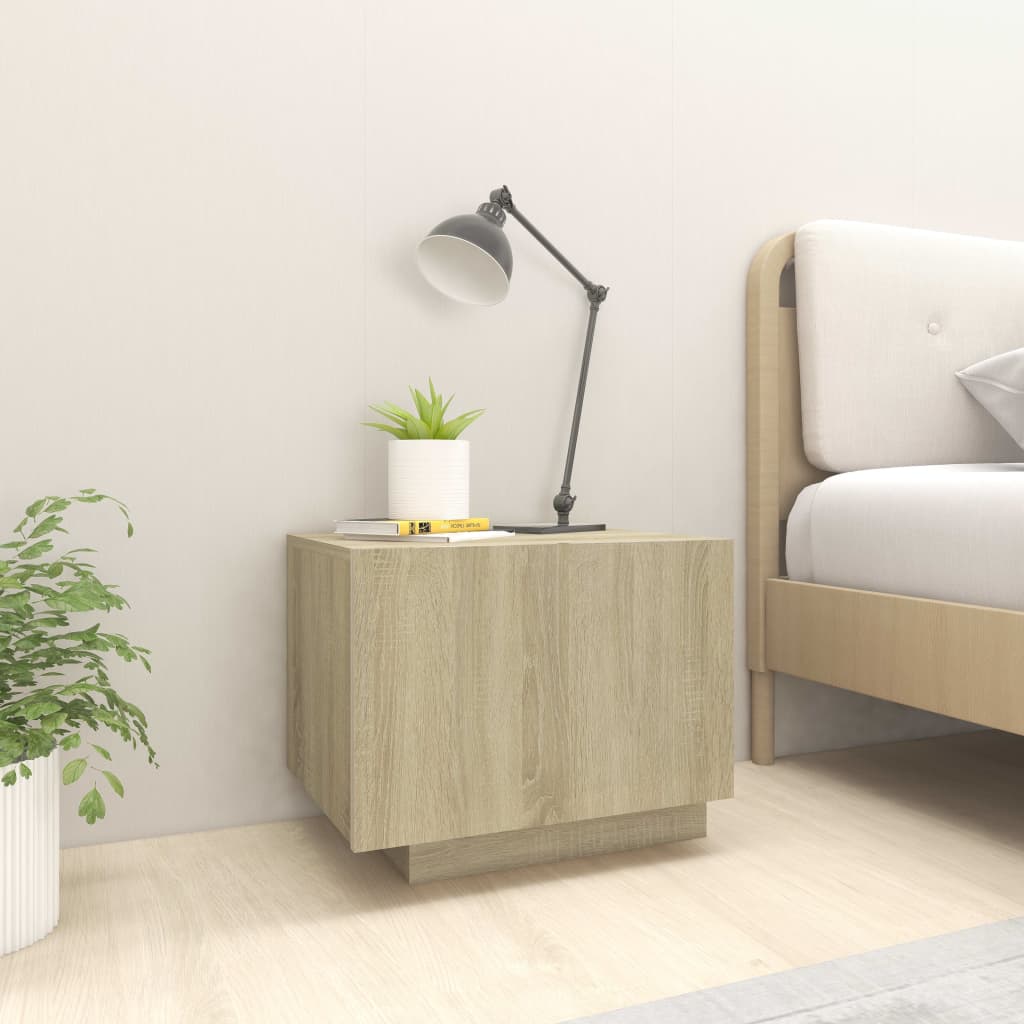 Night bedside table Roble Sonoma 100x35x40 cm