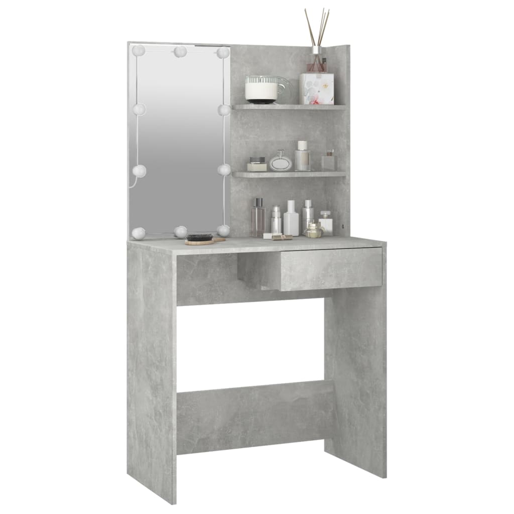 Condimento con cemento di colore grigio 74.5x40x141 cm