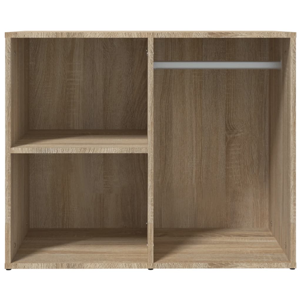 Mueble vestidor madera roble Sonoma 80x40x65 cm vidaXL