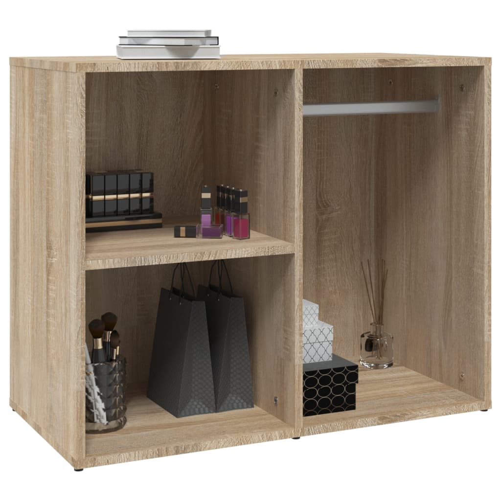 Mueble vestidor madera roble Sonoma 80x40x65 cm vidaXL