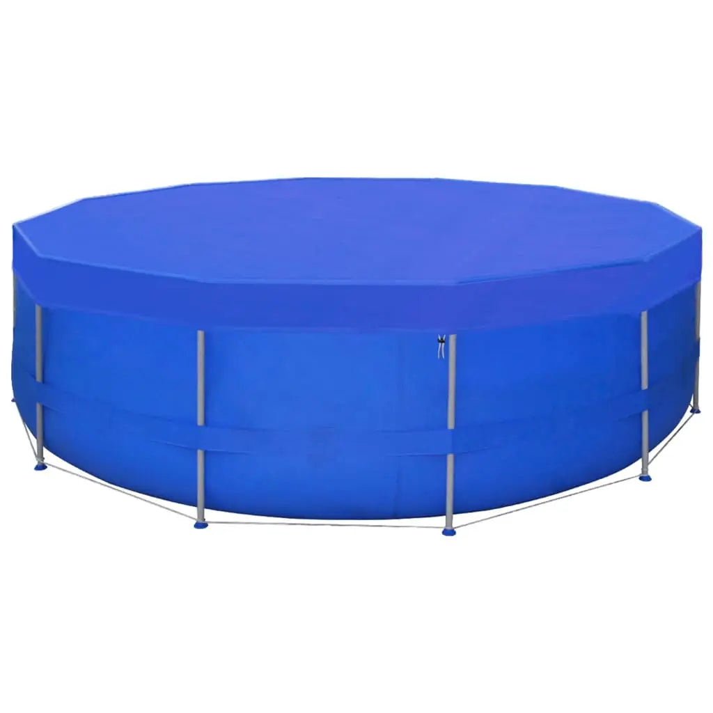 Vetonek Cubierta de piscina 2 unidades redonda PE 540 cm 90 g/m²