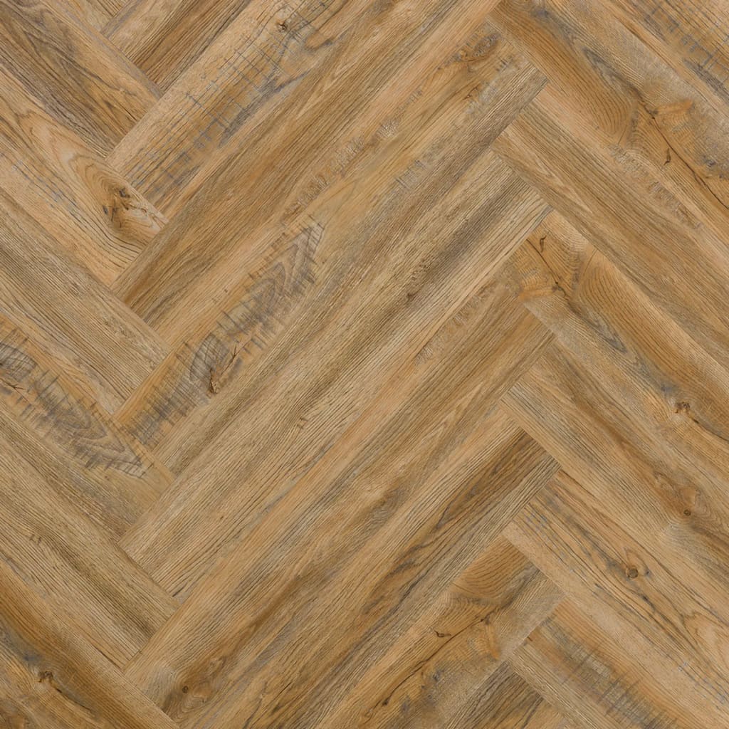 VicArt Tablones aspecto madera 30 uds GL-WA30 roble reciclado marrón vidaXL