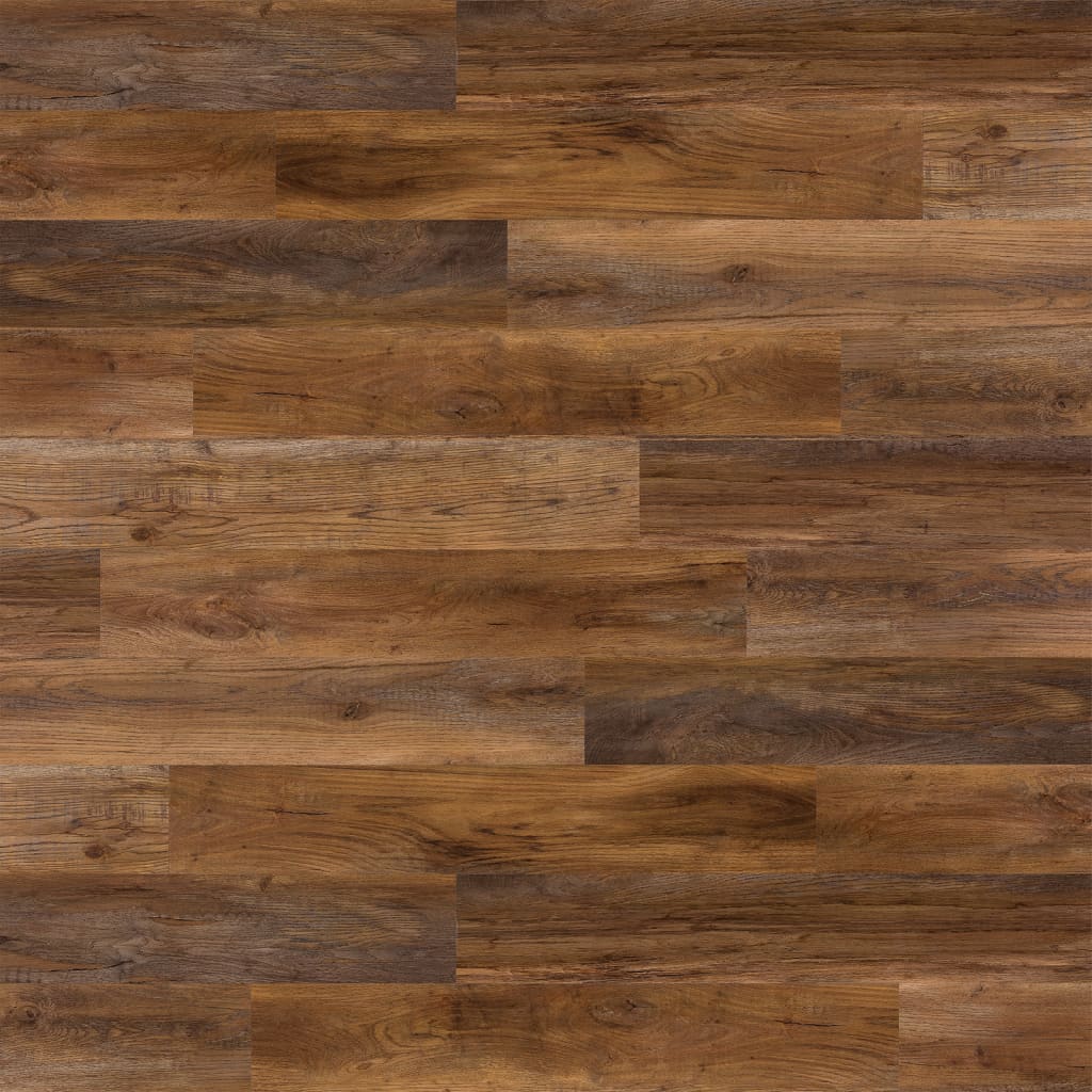 Vetonek Tablones aspecto madera GL-WA34 30 uds roble y marrón ámbar