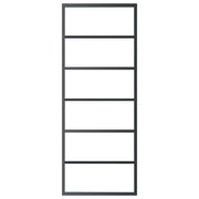 Puerta corredera con herrajes ESG vidrio y aluminio 76x205 cm V9060 Vetonek