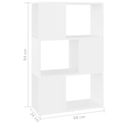 Prateleira divisória de madeira compensada 60x24x94 cm V0271 Vetonek