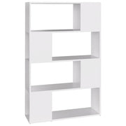 Estante separadora de compensado branco 80x24x124,5 cm V0905 Vetonek