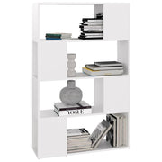 Estante separadora de compensado branco 80x24x124,5 cm V0905 Vetonek