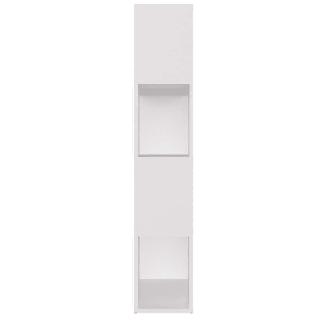 Estante separadora de compensado branco 80x24x124,5 cm V0905 Vetonek
