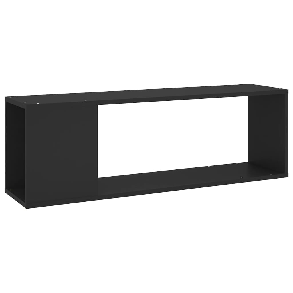 Mueble para TV madera negro 100x24x32 cm vidaXL