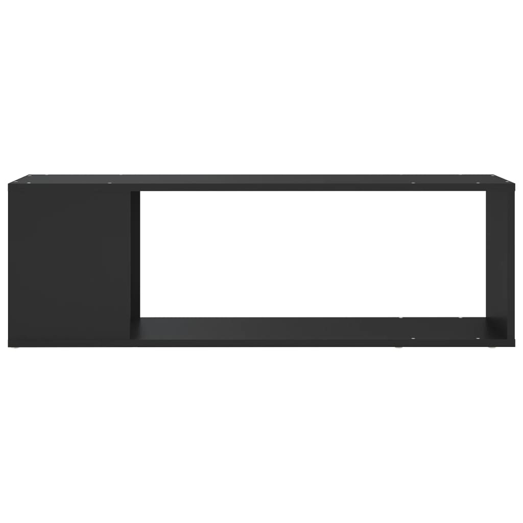 Mueble para TV madera negro 100x24x32 cm vidaXL