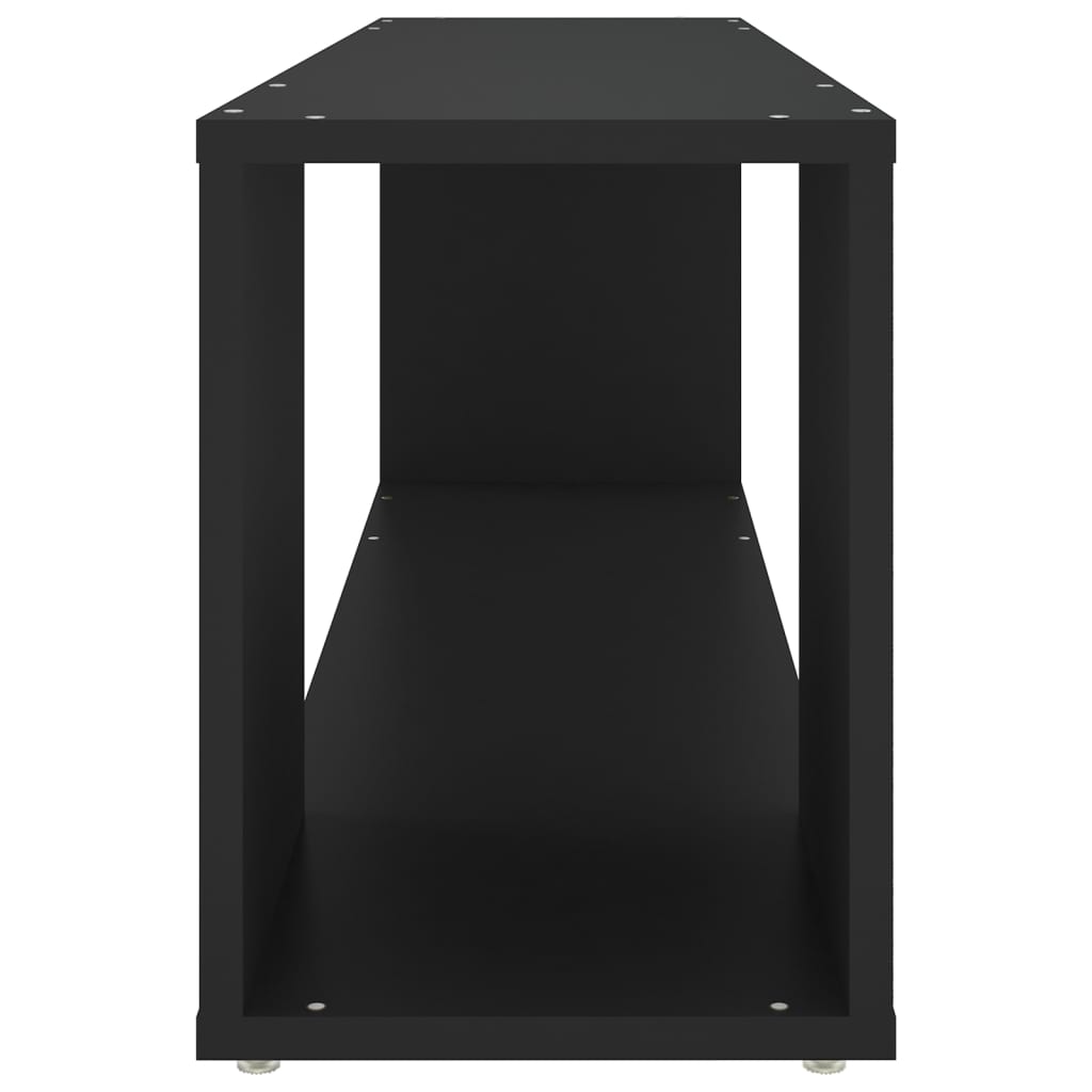 Mueble para TV madera negro 100x24x32 cm vidaXL