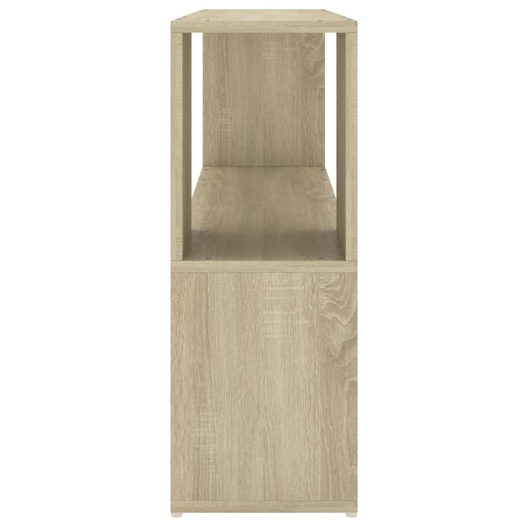 Librería de madera contrachapada roble Sonoma 100x24x63 cm V73