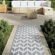 Alfombra exterior arakil pp gris 80x250 cm v2893 - Vetonek