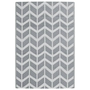 Alfombra exterior arakil pp gris 140x200 cm v2916 Vetonek