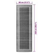 Tapis d'extérieur PP ARAKIL vert 80x250 cm V2961 Vetonek