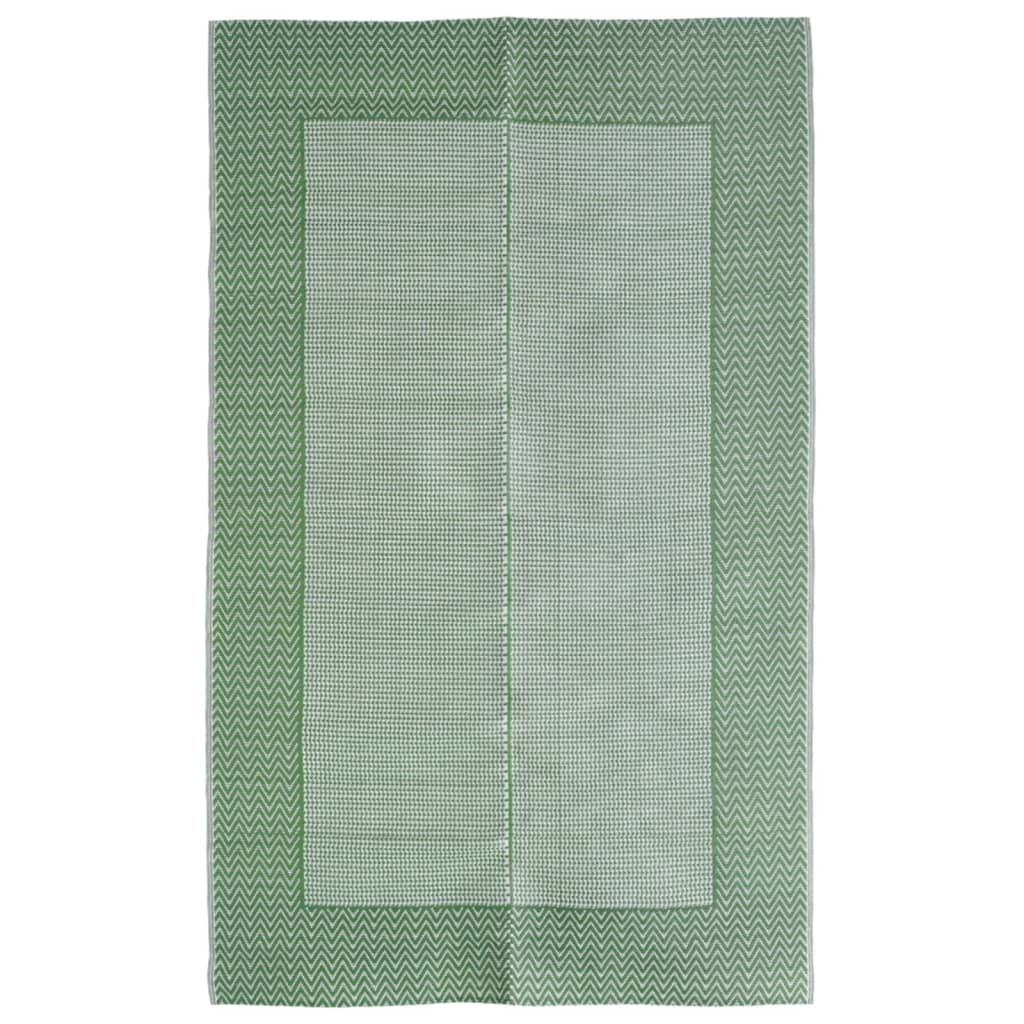 Vetonek Alfombra de exterior PP verde 120x180 cm