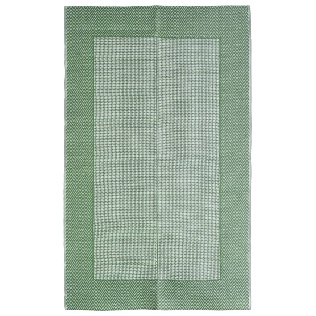 Vetonek Alfombra de exterior PP verde 190x290 cm