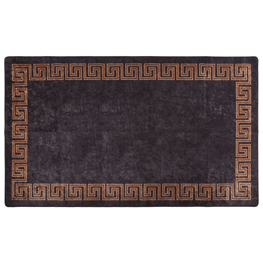 Black, Gold e Dorado Disslining Watable Carpet 190x300 cm