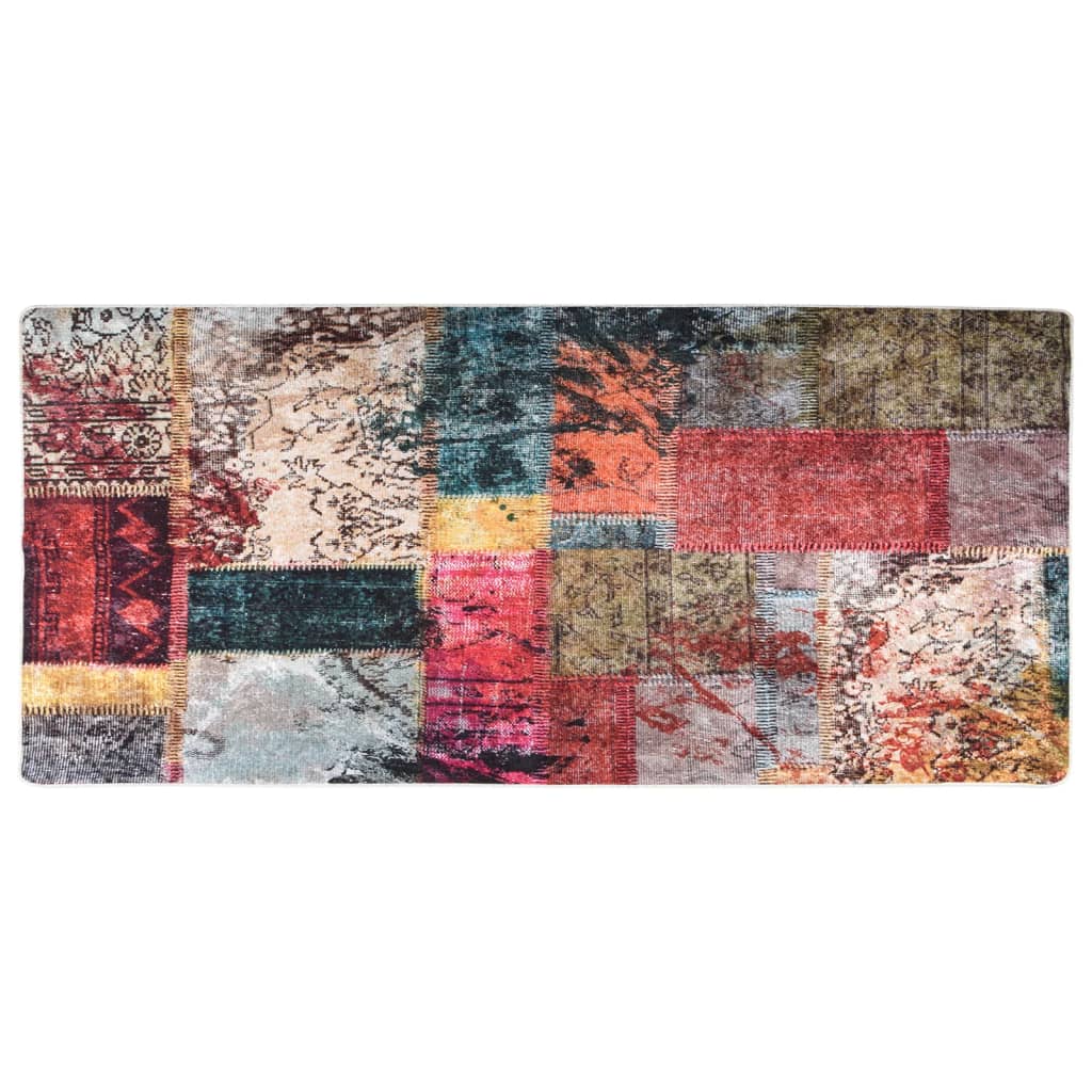 Multicolorido 80x300 cm Multicolor Patchwork tapete de retalhos