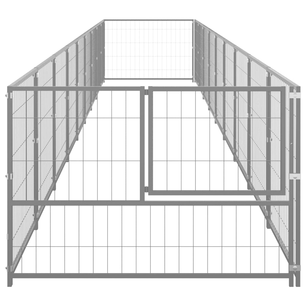 Zilarrezko hiltzea 9 m² altzairua