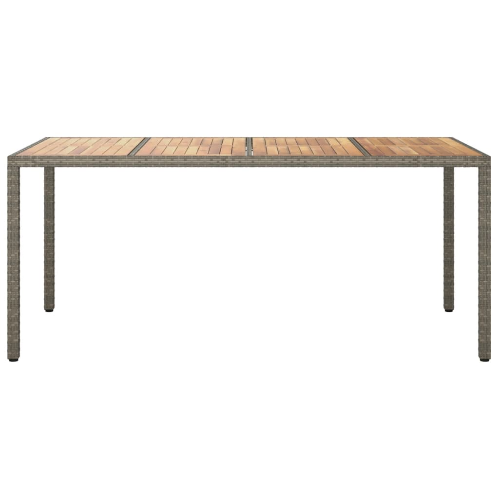 GRADE GROUSE WOOD GROUND GROUND TABLE 190x90x75 cm