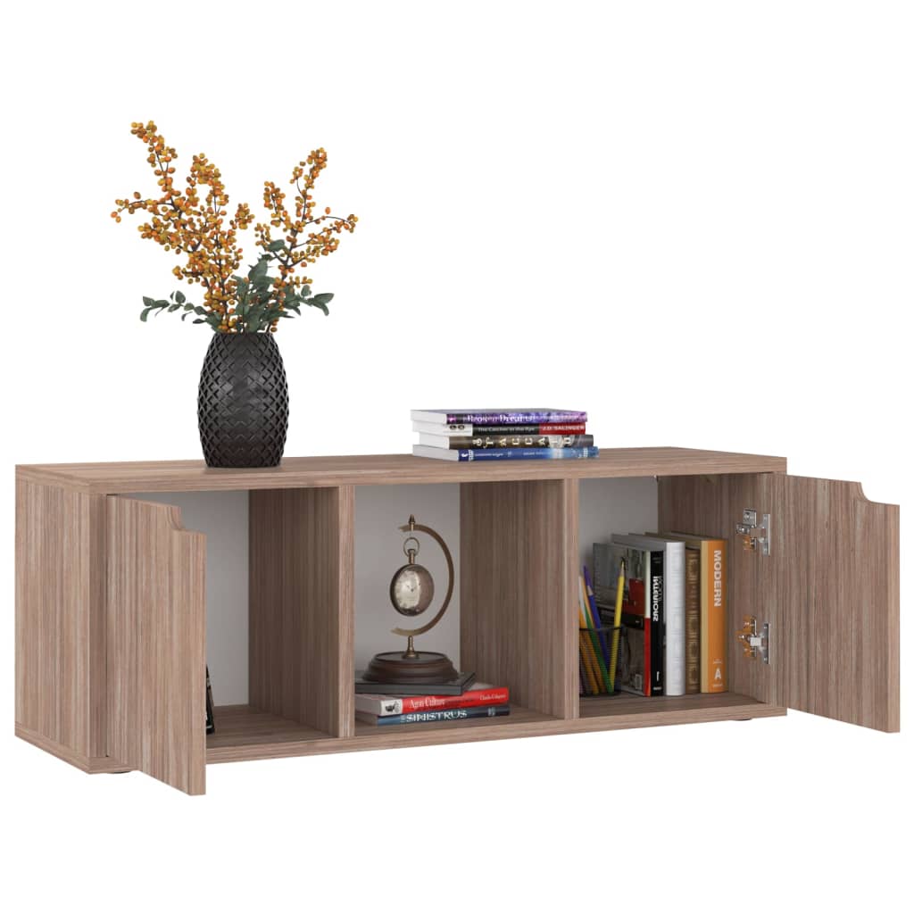 Mueble TV madera de ingeniería roble Nexus 88,5x27,5x30,5 cm vidaXL