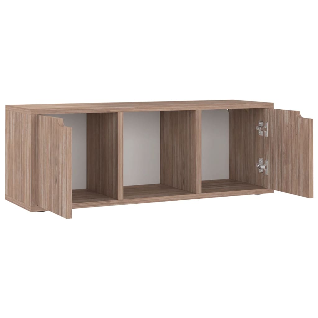 Mueble TV madera de ingeniería roble Nexus 88,5x27,5x30,5 cm vidaXL