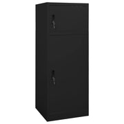 Saddle cabinet black steel 53x53x140 cm v9362 Vetonek