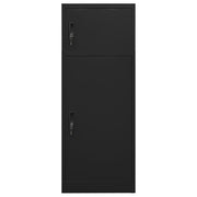 Vetonek Saddle cabinet black steel 53x53x140 cm