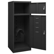Saddle cabinet anthracite gray steel 53x53x140 cm v9379 - Vetonek