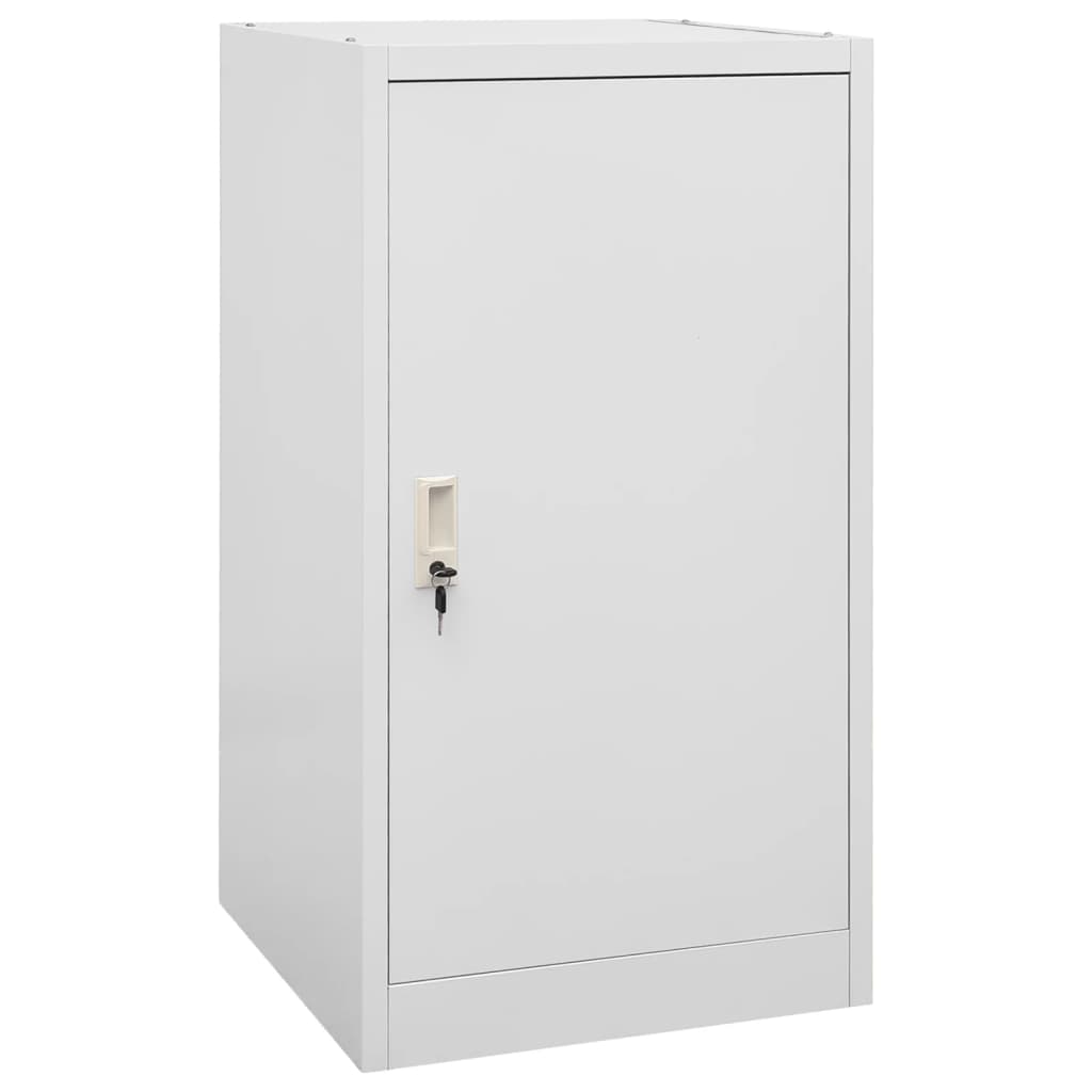 Saddle cabinet light gray steel 53x53x105 cm v9393 Vetonek