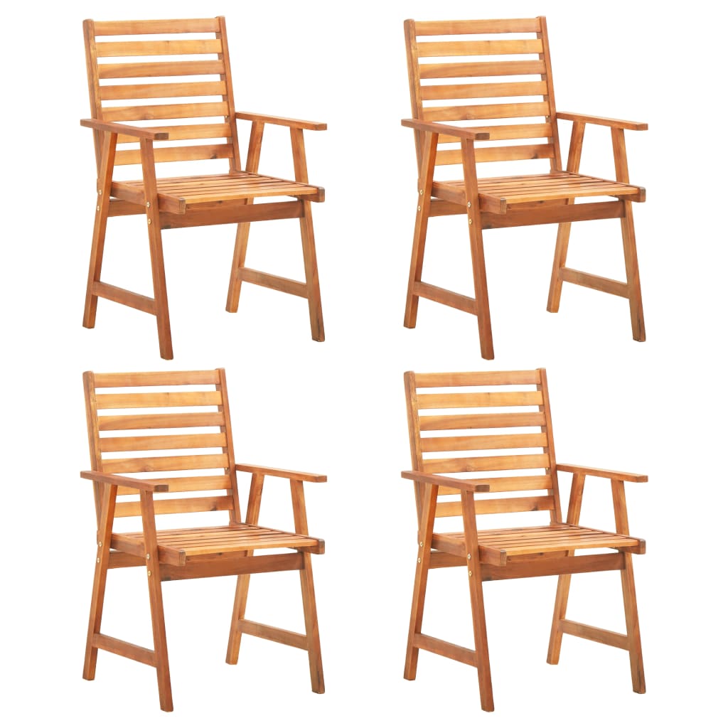 Garden Dining Set 6 pieces Sounded Wooden of Acacia