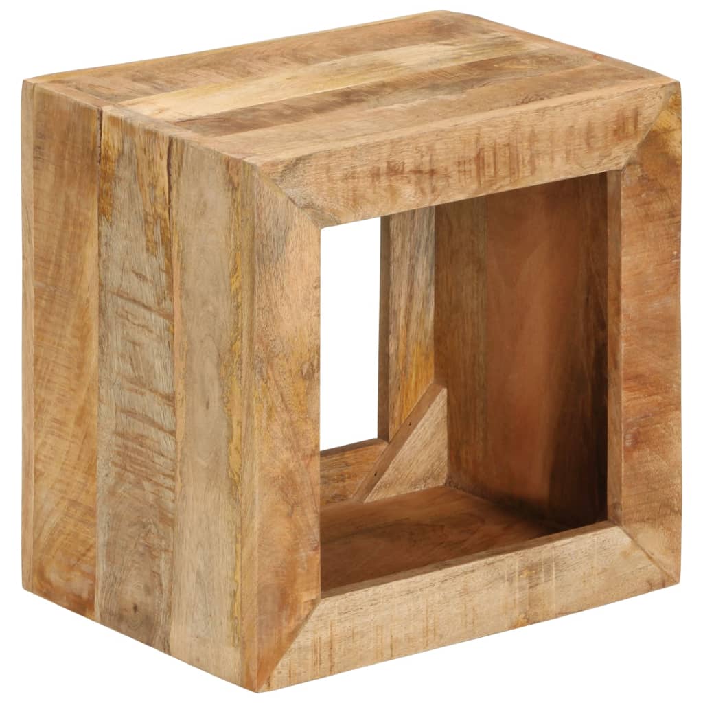 Mornwood wood stool 40x30x40 cm