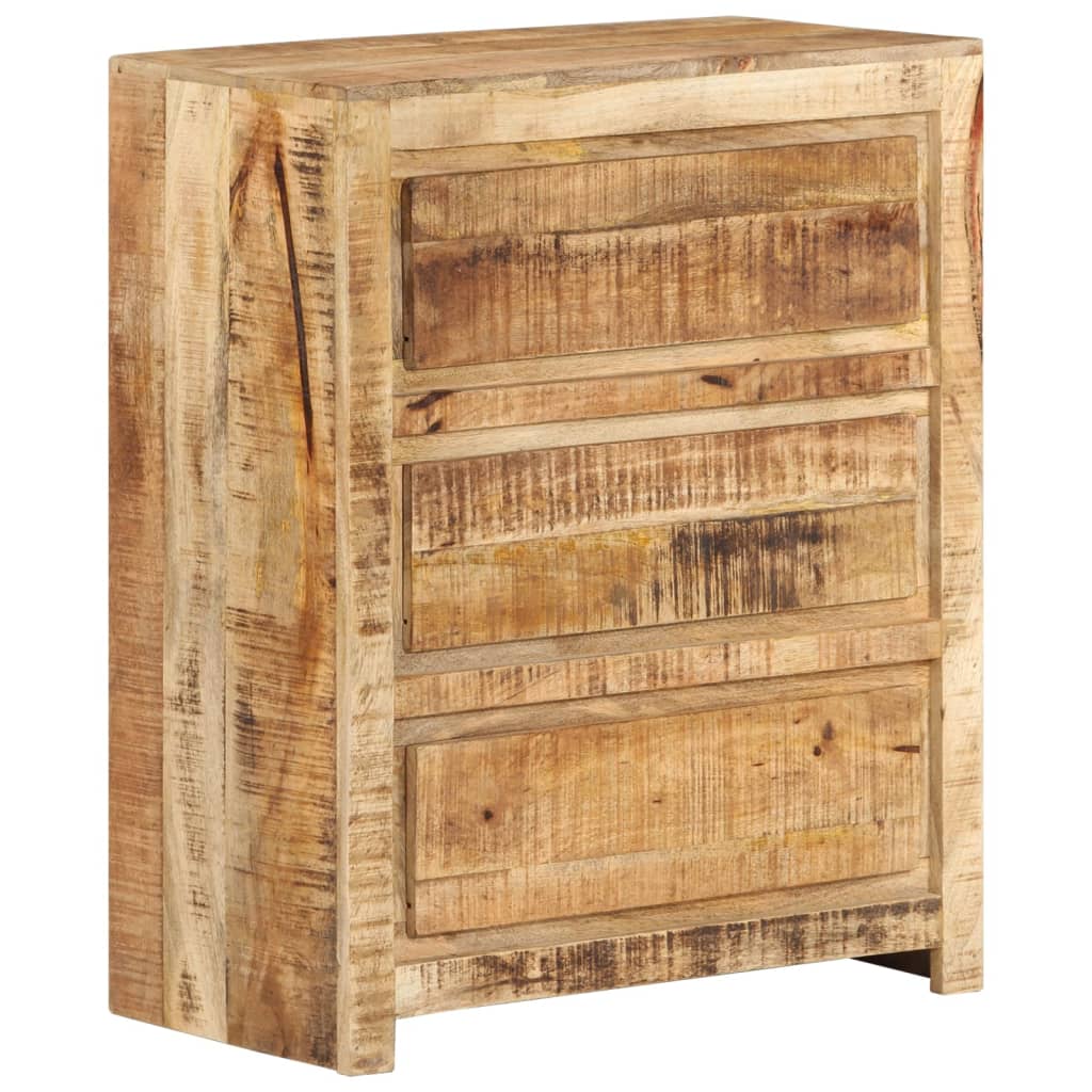 Cómoda de madera maciza de mango 60x33x75 cm v5766 Vetonek