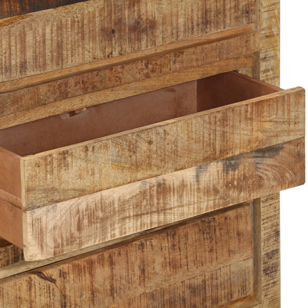 Cómoda de madera maciza de mango 60x33x75 cm v5766 - Vetonek
