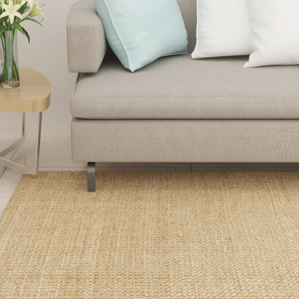 Vetonek Alfombra de sisal natural 66x100 cm