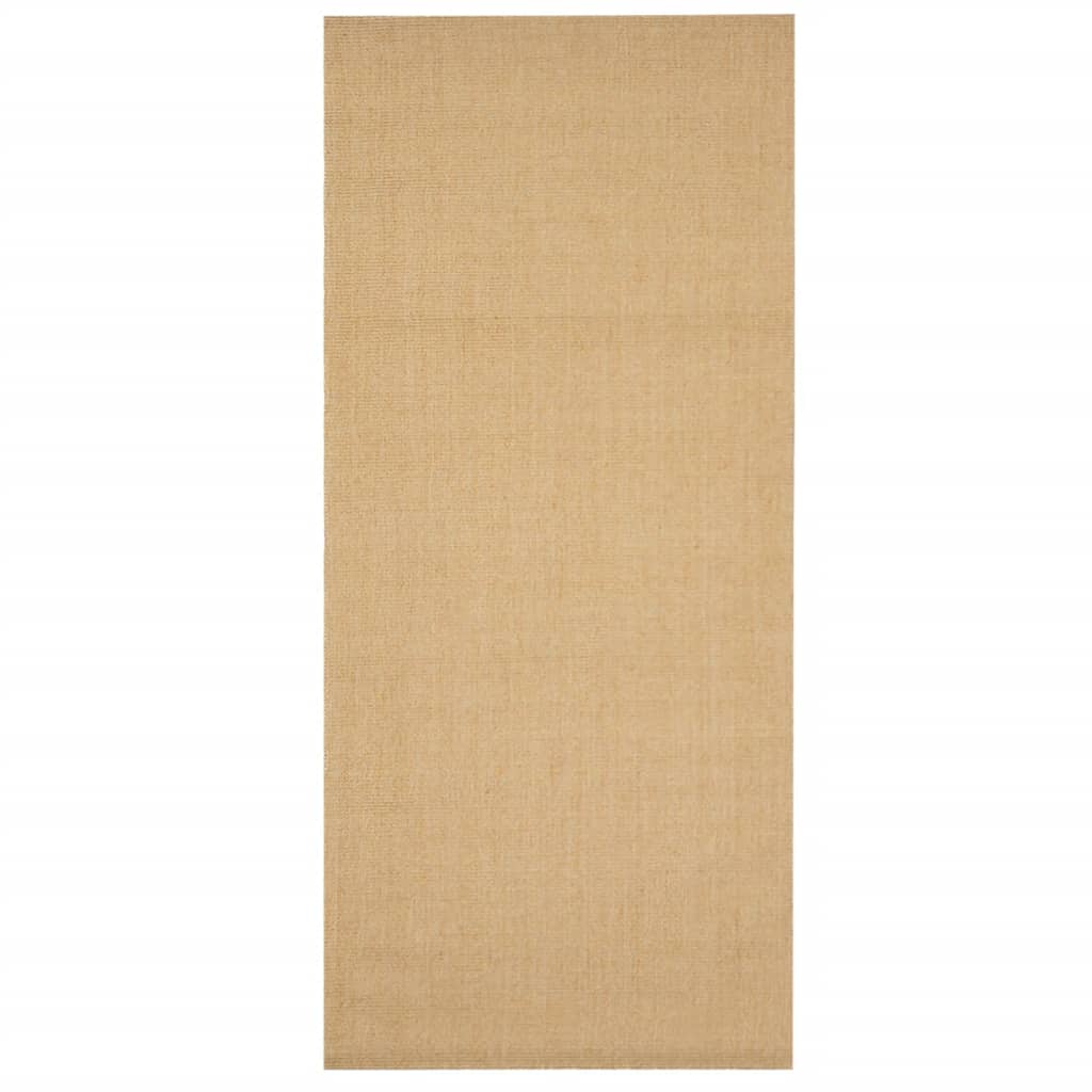 Carpete de sisal natural 66x150 cm