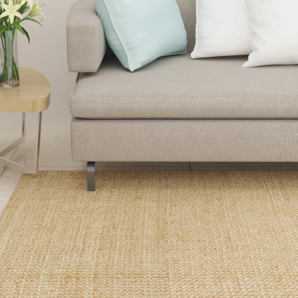 Vetonek Alfombra de sisal natural 66x200 cm